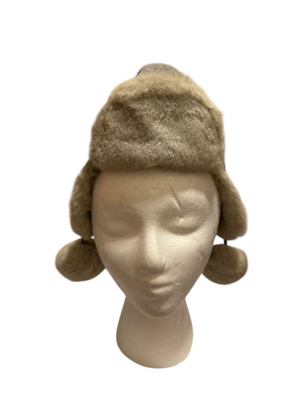 Baby Gap Faux Fur Trapper Hat Grey Glitter Frosty Morning 2012 6-12 Months